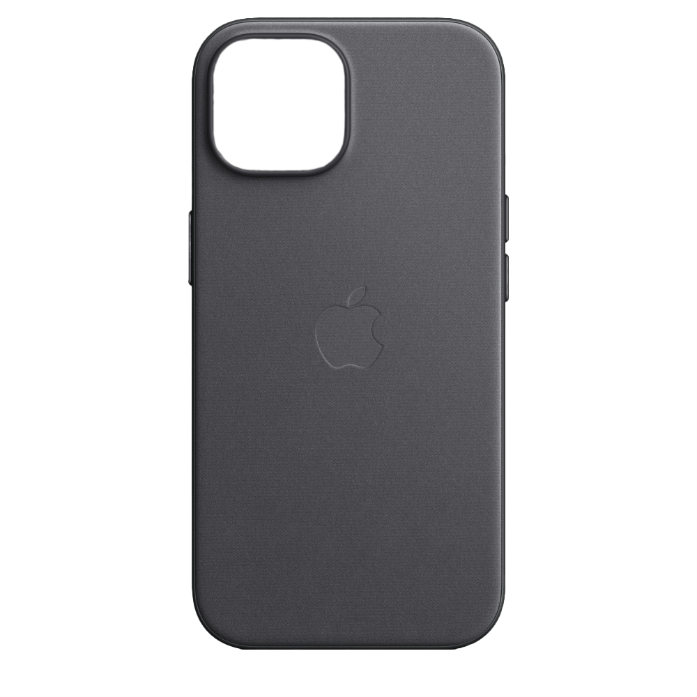 Чехол Leather Case magsafe для iPhone 15 черный в Тюмени